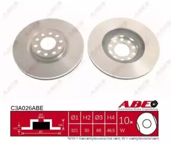 Тормозной диск ABE купить