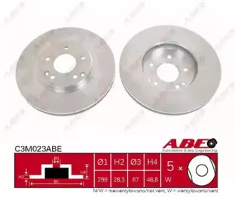 Тормозной диск ABE купить