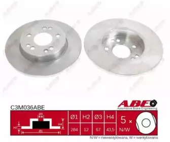 Тормозной диск ABE купить