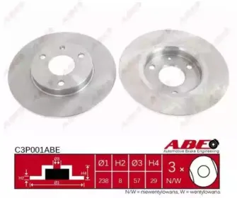 Тормозной диск ABE купить