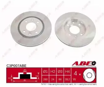 Тормозной диск ABE купить