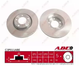 Тормозной диск ABE купить