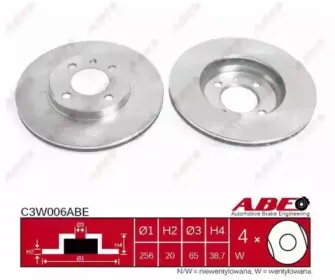 Тормозной диск ABE купить