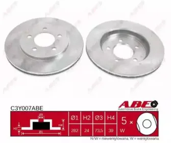 Тормозной диск ABE купить