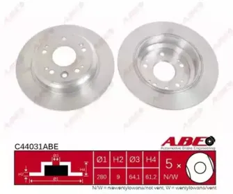 Тормозной диск ABE купить
