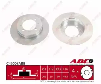 Тормозной диск ABE купить