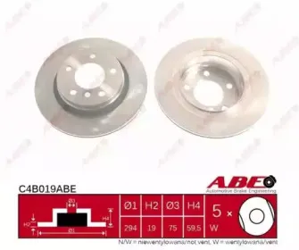 Тормозной диск ABE купить