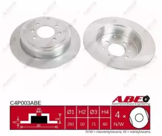 Тормозной диск ABE купить