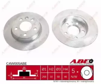 Тормозной диск ABE купить