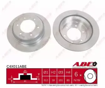 Тормозной диск ABE купить