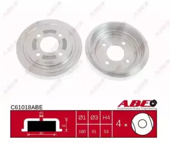 Тормозной барабан ABE купить