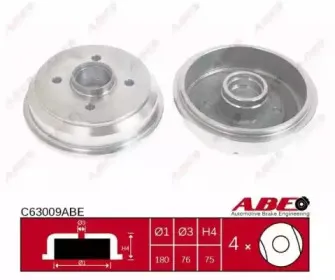 Тормозной барабан ABE купить