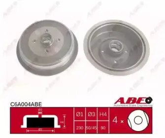 Тормозной барабан ABE купить