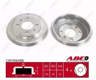 Тормозной барабан ABE купить