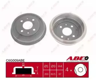 Тормозной барабан ABE купить