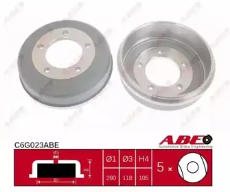 Тормозной барабан ABE купить