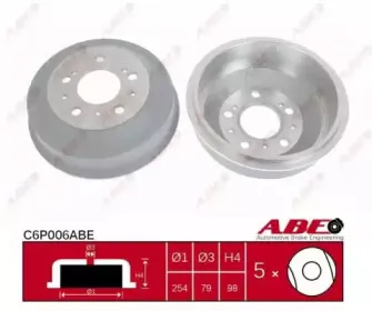 Тормозной барабан ABE купить