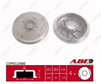 Тормозной барабан ABE купить