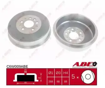 Тормозной барабан ABE купить