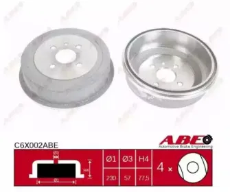 Тормозной барабан ABE купить