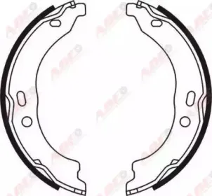 Комплект тормозных колодок, стояночная тормозная система ABE купить