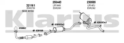 Система выпуска ОГ KLARIUS купить