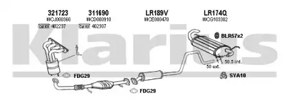 Система выпуска ОГ KLARIUS купить