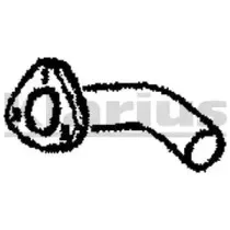 Труба выхлопного газа KLARIUS купить