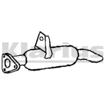 Глушитель выхлопных газов конечный KLARIUS купить