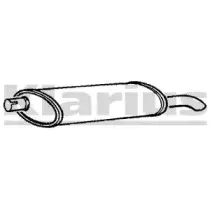 Глушитель выхлопных газов конечный KLARIUS купить