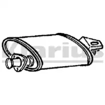 Средний глушитель выхлопных газов KLARIUS купить