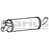 Средний глушитель выхлопных газов KLARIUS купить