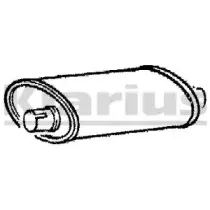 Средний глушитель выхлопных газов KLARIUS купить