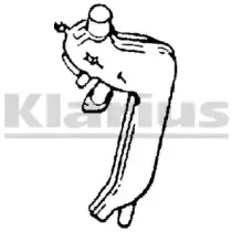 Труба выхлопного газа KLARIUS купить