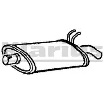 Глушитель выхлопных газов конечный KLARIUS купить