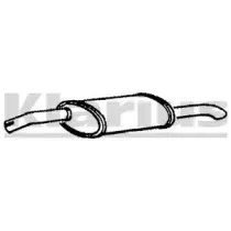 Глушитель выхлопных газов конечный KLARIUS купить