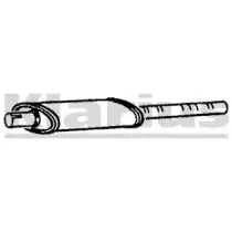 Средний глушитель выхлопных газов KLARIUS купить