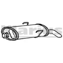 Глушитель выхлопных газов конечный KLARIUS купить