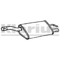 Глушитель выхлопных газов конечный KLARIUS купить