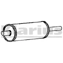 Средний глушитель выхлопных газов KLARIUS купить