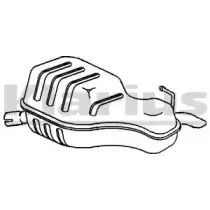 Глушитель выхлопных газов конечный KLARIUS купить