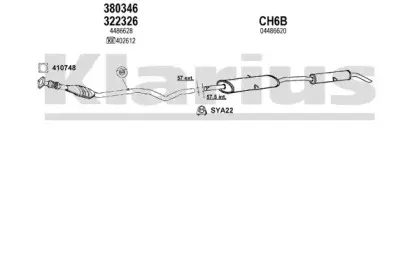 Система выпуска ОГ KLARIUS купить