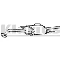 Глушитель выхлопных газов конечный KLARIUS купить