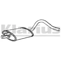 Средний глушитель выхлопных газов KLARIUS купить