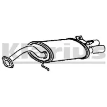 Глушитель выхлопных газов конечный KLARIUS купить