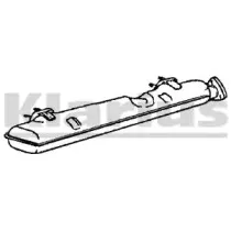 Средний глушитель выхлопных газов KLARIUS купить