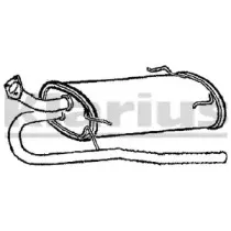 Глушитель выхлопных газов конечный KLARIUS купить