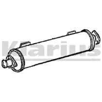 Средний глушитель выхлопных газов KLARIUS купить