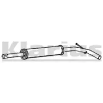 Средний глушитель выхлопных газов KLARIUS купить