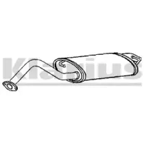 Глушитель выхлопных газов конечный KLARIUS купить